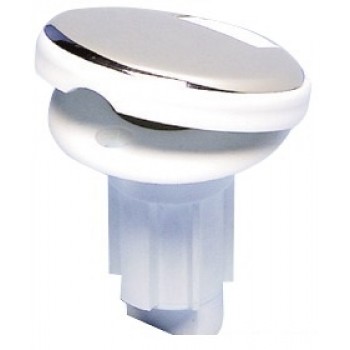 Asta Classic 360° estraibile con base Advance 100 cm - BIANCA 